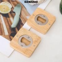 ราคา ที่เปิดขวด จิวาโน, ที่เปิดขวดเบียร์แม่เหล็กทรงกลมสี่เหลี่ยม, ที่เปิดขวดเบียร์ไม้ไม้ไผ่แบบพกพาสําหรับบาร์ครัวบ้าน (42431758685)