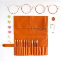 ราคา SAHARA ช้างสีชมพูไม้ที่ถอดออกได้ชุดเข็มเสื้อกันหนาวเข็มถักเข็ม (52211497202)