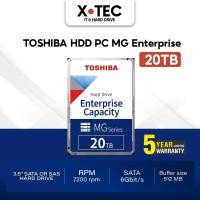 ราคา Toshiba Internal HDD (20TB) Enterprise Capacity Hard Drive – MG Series 7200rpm 256MB SATA RAID (25070684193)