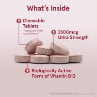 ราคา สูตร Jarrow Methyl B12 2500 mcg 100 เม็ดเคี้ยว รสเขตร้อน B12 พอร์ต Cellular Energy Health & Metabol 100 เสิร์ฟ (48160422949)