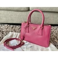 ราคา Prada saffiano Lux (FUXIA)pink Sz.25 ปี13 (13731945678)