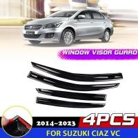 ราคา รถ Windows Visor สําหรับ Suzuki Ciaz VC 2014 ~ 2023 2015 ประตูควัน Deflector Guards ฝาครอบสติกเกอร์กันสาด Rain อุปกรณ์คิ้ว (55658276899)