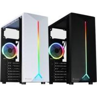 ราคา CASE (เคส) NUBWO รุ่น NPC-323 HORIZON ไฟ RGB สีสันสวยงาม สีดำ (9720956743)