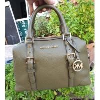 ราคา กระเป๋าถือ Michael Kors Ginger Small Duffle Satchel Leather 35H9GYJS5L (3740284465)