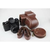 ราคา หรูหรา Fujifilm XT100 กระเป๋ากล้องหนัง Pu กระเป๋ากล้องสําหรับ Fujifilm XT100 XT200 (42716952193)