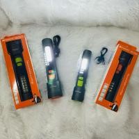 ราคา ไฟฉายชาร์จไฟได้ KM-LV010(3000mAh)และ LV009(1500mAh) เลนส์ซูม มีไฟด้านข้าง ปรับแสงไฟได้ ไฟฉายแรงสูง ไฟฉาย LED คละสี (53856096119)