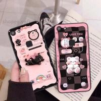 ราคา น่ารักและตลก เคส Vivo V7 / V7 Plus / V7+ ทรงนาฬิกา และไอคอนแรคคูน (46910674638)