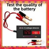 ราคา Battery Tester Battery Voltage Tester 12v24v72v48v60V Car Electric Vehicle Motorcycle Universal (41820335678)