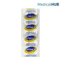 ราคา Mymol Paracetamol มายมอล พาราเซตามอล 500 mg จำนวน 1 แผง 10 เม็ด 00928 (26983108066)