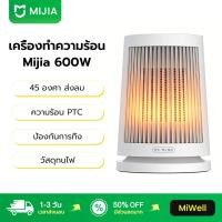 ราคา Mijia เครื่องทำความร้อน 600W Desk Heater ฮีตเตอร์ พัดลมร้อน พัดลมฮีตเตอร์ (26144170027)
