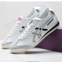 ราคา Onitsuka Tiger Mexico 66 NM Cow Leather Retro Low-Top Casual สีขาวสีดําเงิน 4NFO RCHJ (45312382078)