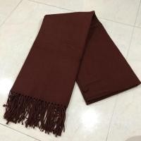 ราคา ผ้าพันคอสีน้ำตาลแดง (963098967)