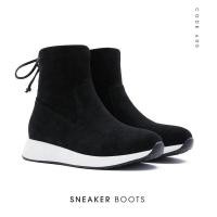ราคา sneaker boots black coatover (22661615160)