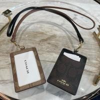 ราคา สายคล้องบัตร COACH Id Lanyard In Signature Canvas (17699045182)