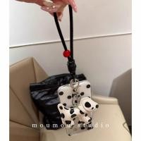 ราคา Ins Sweet Cool Spot Dog Lanyard จี้ตุ๊กตาเหมาะสําหรับ iPhone17promax16pro เคสโทรศัพท์ (57461771619)