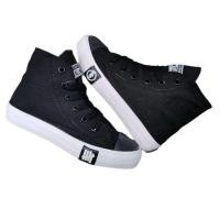 ราคา Converse Kids High Black All Star Casual Shoes for Boys and Girls School Shoes (52953961430)