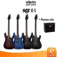 ราคา [ใส่โค้ดลด 1000บ.] Schecter SGR C-1 และ Peavey Solo แถมฟรีกระเป๋า Schecter !! (5065325300)