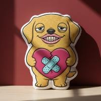 ราคา หมอนไดคัท พิมพ์2ด้าน หมอนสกรีนรูป ตุ๊กตาหมาน่าเกียด ของขวัญแปลก Ugly Dog Pillow Doll Labrador Retriever ลาบราดอร์ (51954208013)