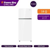 ราคา Haier ตู้เย็น 2 ประตู 16 คิว Inverter (สีขาวกระจก) รุ่น HRF-460MGI (27081138918)