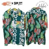 ราคา [พร้อมส่งจากไทย] เสื้อฮาวาย/เชิ้ต ญี่ปุ่น แท้100%   - BEAMS X SUN SURF : CRAZY hawaiian shirt (22146173853)