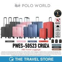 ราคา POLO WORLD PWES-50523 CRUZA ABS Travel Luggage กระเป๋าเดินทาง โปโลเวิล์ด (41162247563)