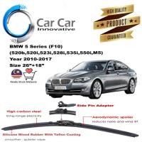 ราคา BMW 5 Series (F10)(520b,520i,523i,528i,535i,550i,M5) ที่ปัดน้ําฝน, ใบปัดน้ําฝน, ปี 2010-2017(1 คู่ -Size26 /18) (46260449832)