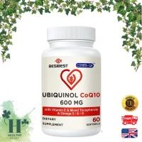 ราคา พร้อมส่ง Besibest Ubiquinol CoQ10 600 MG Active with Vitamin E & Omega 3 6 9 - 60 Softgels (27713970677)