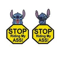 ราคา ภาษาอังกฤษ StopRid สติกเกอร์รถ Stitch การ์ตูน Stitch ตกแต่งสติกเกอร์ด้านหลัง 1.16 (44481651975)
