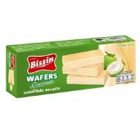ราคา บิสชิน เวเฟอร์ไส้ครีมมะพร้าว Bissin Coconut Wafer 100g. (44811656593)