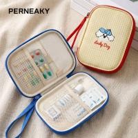 ราคา PERNEAKY ชุดปฐมพยาบาล, กระเป๋าเก็บยาการ์ตูนน้ําหนักเบา, กระเป๋าฉุกเฉินที่ทนทานขนาดเล็ก Camping Outdoor Travel (55162269547)