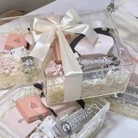 ราคา กล่องของขวัญอะคริลิคโปร่งใส กล่องของขวัญ กล่องเซอร์ไพรส์ให้ของขวัญวันเกิดวันครบรอบวันปัจฉิมของชำร่วย พร้อมส่ง (26110912892)