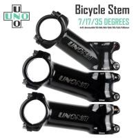 ราคา Uno Stem จักรยานเสือภูเขา Stem 7/17/25/35 องศาจักรยาน Handlebar Stem Fit สําหรับ 31.8 มม.Handlebar อุปกรณ์เสริม (27182302410)