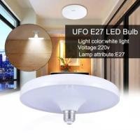 ราคา 220V หลอดไฟ LED E27 โคมไฟ LED Super Bright 15W UFO ไฟ LED ในร่มเย็นสีขาวโคมไฟตั้งโต๊ะไฟโรงรถ (46059282778)