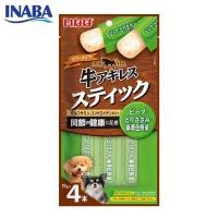 ราคา INABA ชูรุ สติ๊ก ขนมสุนัขแบบแท่ง เนื้อสันในไก่กับเอ็นวัว เนื้อวัวและผัก (15gx4) (TDS-53) (20634088591)