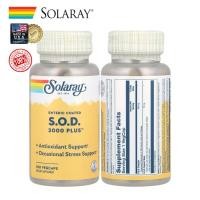 ราคา Solaray S.O.D. 2000 Plus | เสริมสารต้านอนุมูลอิสระ ปกป้องเซลล์ | 100 VegCaps | แท้พร้อมส่ง (41068852217)