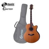 ราคา กีตาร์โปร่งไฟฟ้า CRAFTER STG J18CE /DX BAG (52404779521)