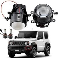 ราคา 3.0inch G2 Type Adjustment Bracket HD Glass Bi Xenon Fog Light Projector Lens H11 Lamps For Suzuki (51956099365)