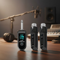 ราคา ไมโครโฟนไร้สาย WTU03 ความถี่คู่ UHF 2.4GHz, ขั้วต่อ 6.5 มม. ชาย, เครื่องส่งและเครื่องรับสัญญาณ (46200165323)