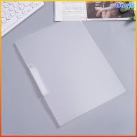 ราคา Dovik แฟ้ม A4 PP โฟลเดอร์โปร่งใส มีคลิปหนีบหมุนด้านข้าง แข็งแรง ทนทาน สำหรับนักเรียน สำนักงาน พร้อมส่ง (45557686651)