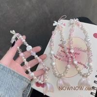 ราคา เข้ากันได้ สําหรับเคสโทรศัพท์ทุกรุ่น สีชมพูหางนางเงือกสร้อยข้อมือ ซีซีดี หูฟังสายมุกโบว์หมีน้อยสายรัดข้อมือ ทําเอง ลูกปัดฤดูร้อนความหวาน x6ไม่เป็นไร (42380029198)