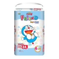 ราคา [ขายยกลัง] GOO.N Friend ผ้าอ้อมเด็กแบบกางเกง รุ่นซุปเปอร์จัมโบ้ Size XXL- จำนวน 3 แพ็ค (ทั้งหมด 102ชิ้น) (10231732245)