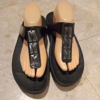 ราคา รองเท้าแตะเพื่อสุขภาพ ยี่ห้อ fitflop แท้ (มือสอง) (ราคามือหนึ่ง 4,990) (24084017676)