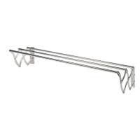 ราคา ราวแขวนติดผนังตัวเอส 3 เส้น 1 เมตร สเตนเลส KASSA HOME ขนาด 100 x 42 x 22 ซม. สีเงิน (14989008405)