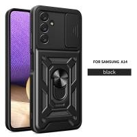ราคา Samsung A14 / A14 5G Case Softcase SLIDE ARMOR CAMERA PROTECTION Case Casing Hp Samsung A14 / A14 5G (50962197705)