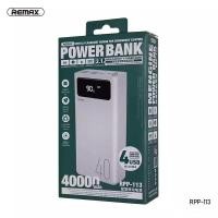 ราคา แบตสำรอง Remax RPP-113 40,000mAh PowerBank Fast Charge แบตเตอรี่สำรอง คุณภาพดี เพาเวอร์แบงค์ (ของแท้100% รับประกัน1ปี) (14735088630)
