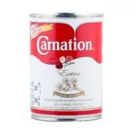ราคา คาร์เนชั่น เอ็กซ์ตร้าครีมเทียมอาหารและเบเกอร์รี่ Carnation Extra Unsweet Creamer 385g. (54359445196)