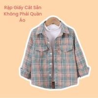ราคา การทํากระดาษตัดสําเร็จสําหรับเสื้อเชิ้ตแขนยาวเด็กผู้ชาย (46461658434)