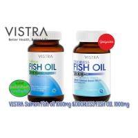 ราคา Vistra Salmon Fish Oil 1000mg &Vistra ODORLESS Fish oil 1000mg (5355225909)