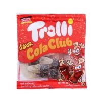 ราคา ทรอลลิ เยลลี่โคล่ารสเปรี้ยวรูปขวดโคล่า Trolli Sour Cola Bottles 32g. (43081277920)