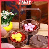 ราคา TMโอ้ย ตุ๊กตาเลียนแบบไม้ไผ่มินิสไตล์โบราณจีนรอบตะกร้าอาหารอุปกรณ์เสริมตุ๊กตาบ้านเครื่องประดับขนาดเล็ก โง่ (52258644741)